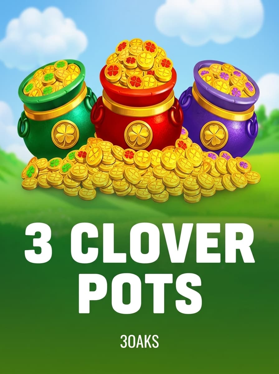 3 Clover Pots by 3Oaks - Play at Acebet