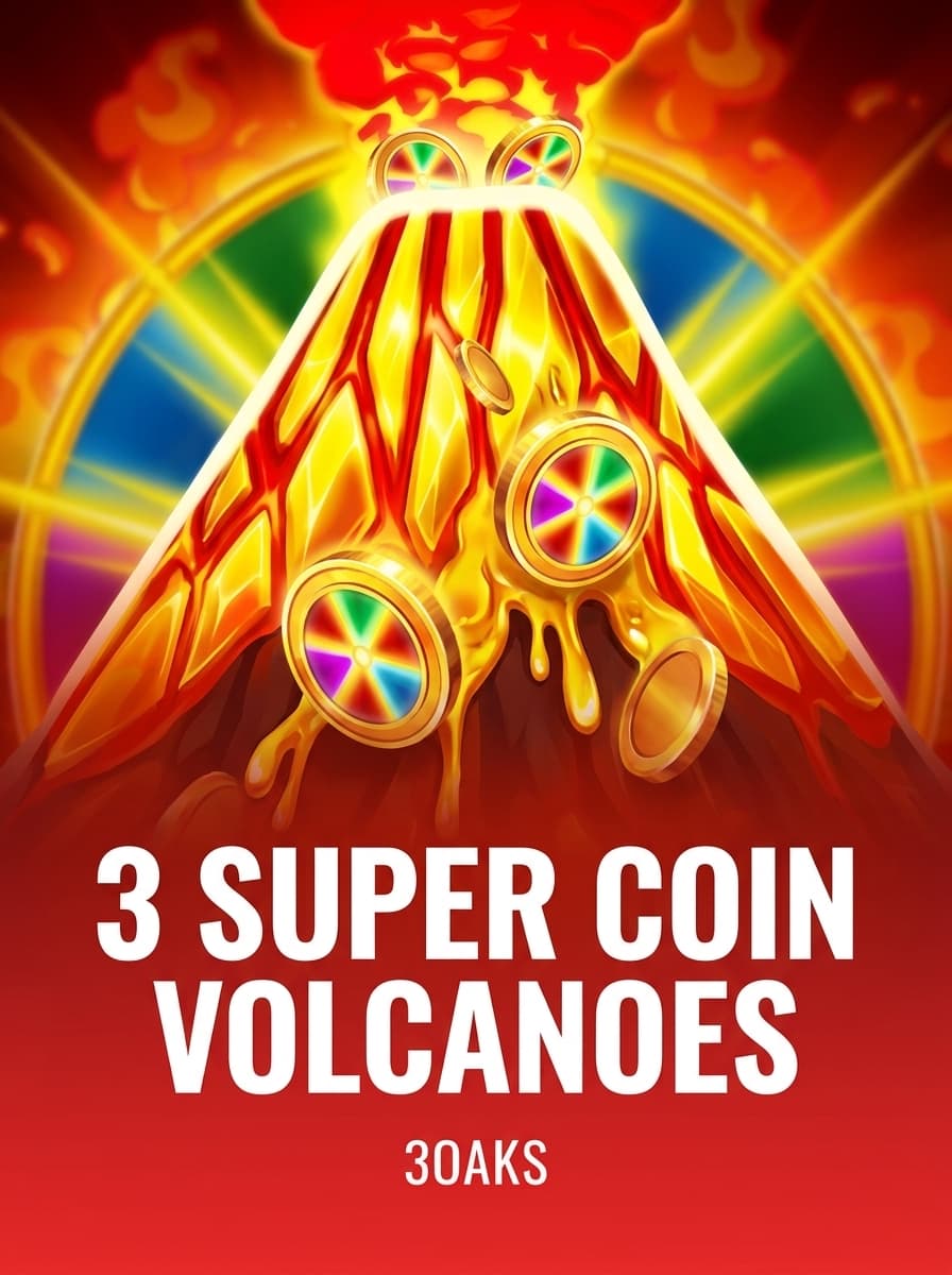 3 Super Coin Volcanoes by 3Oaks - Play at Acebet