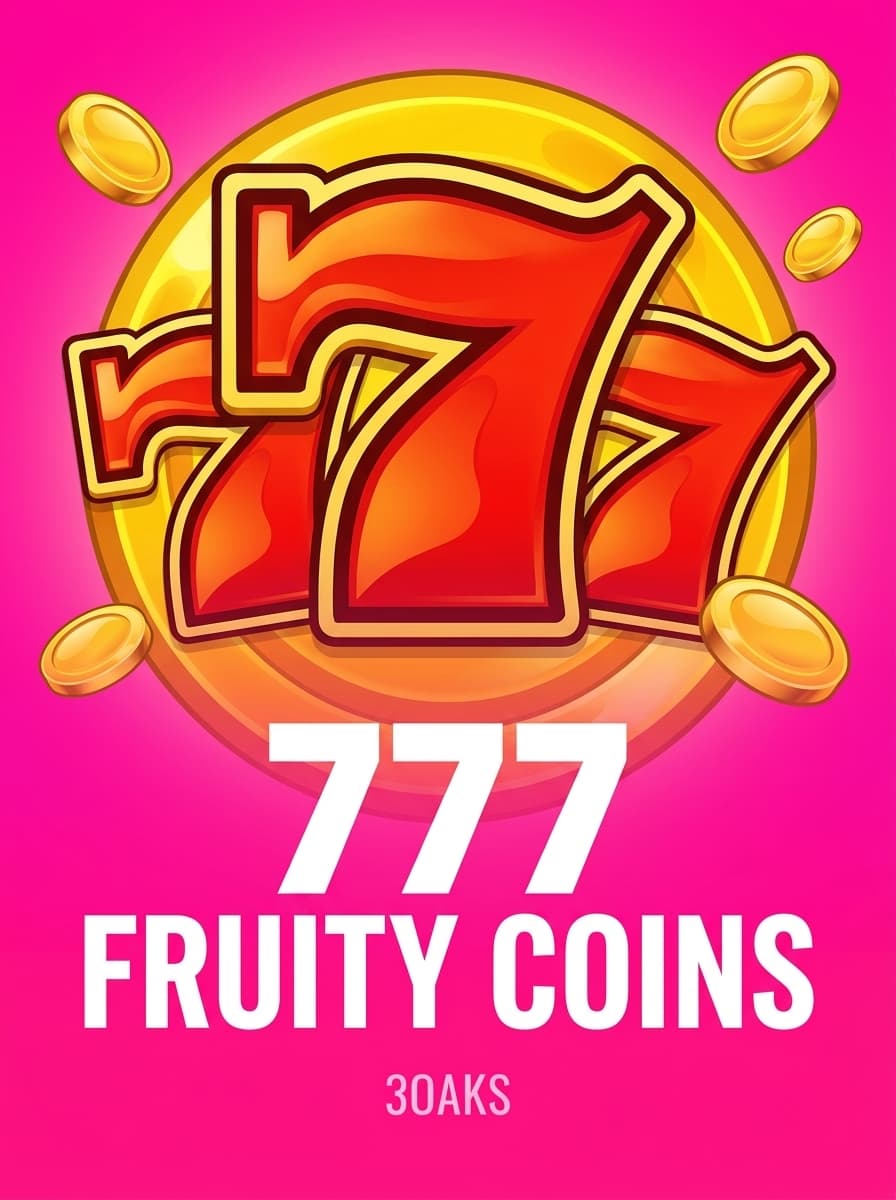 777 Fruity Coins by 3Oaks - Play at Acebet