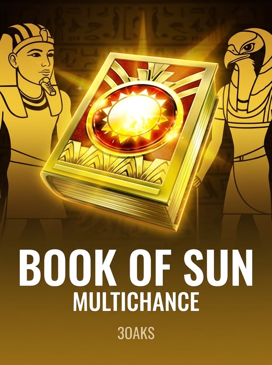 Book of Sun: Multichance by 3Oaks - Play at Acebet