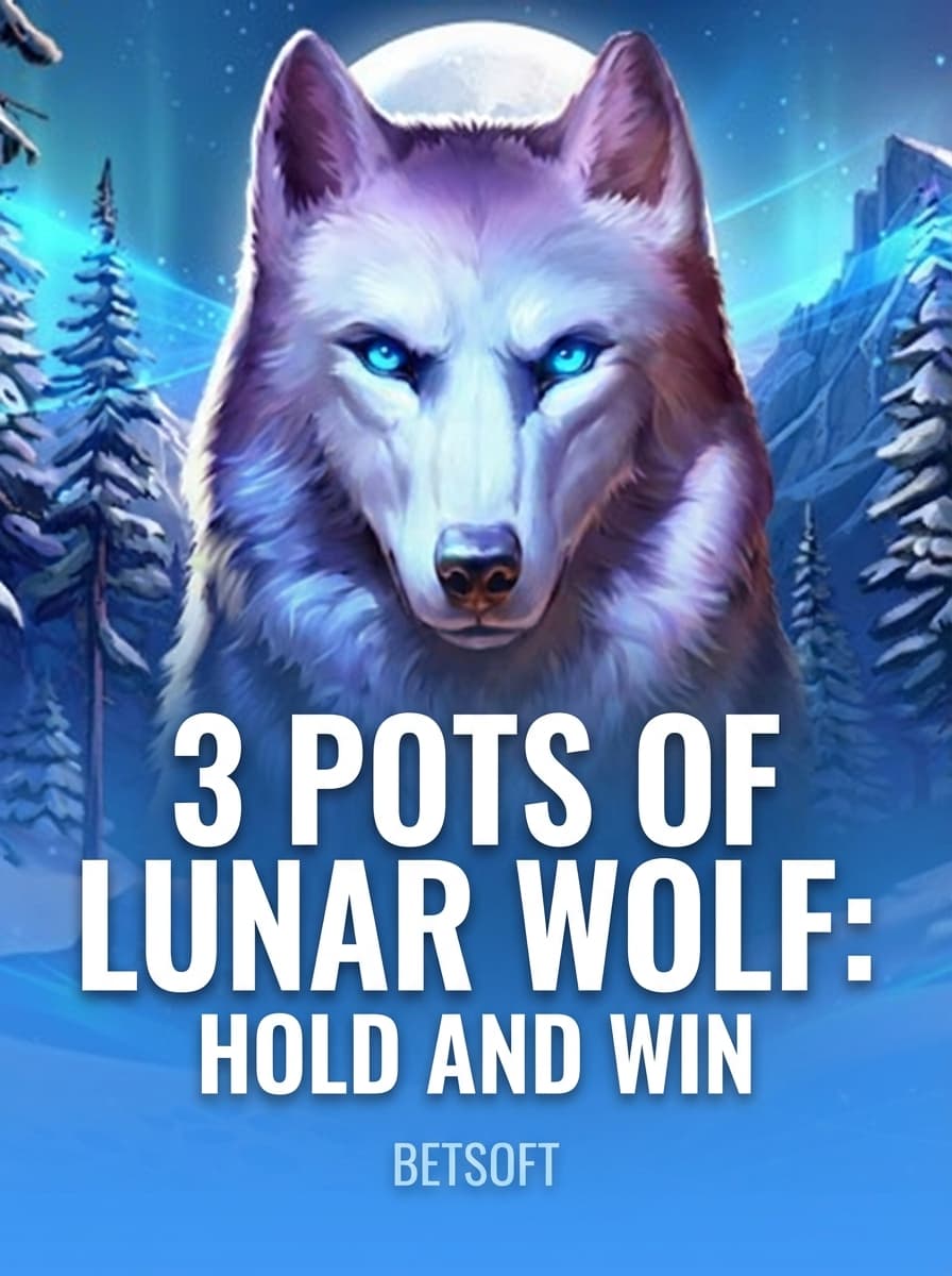 3 Pots of Lunar Wolf: Hold and Win by Betsoft - Play at Acebet