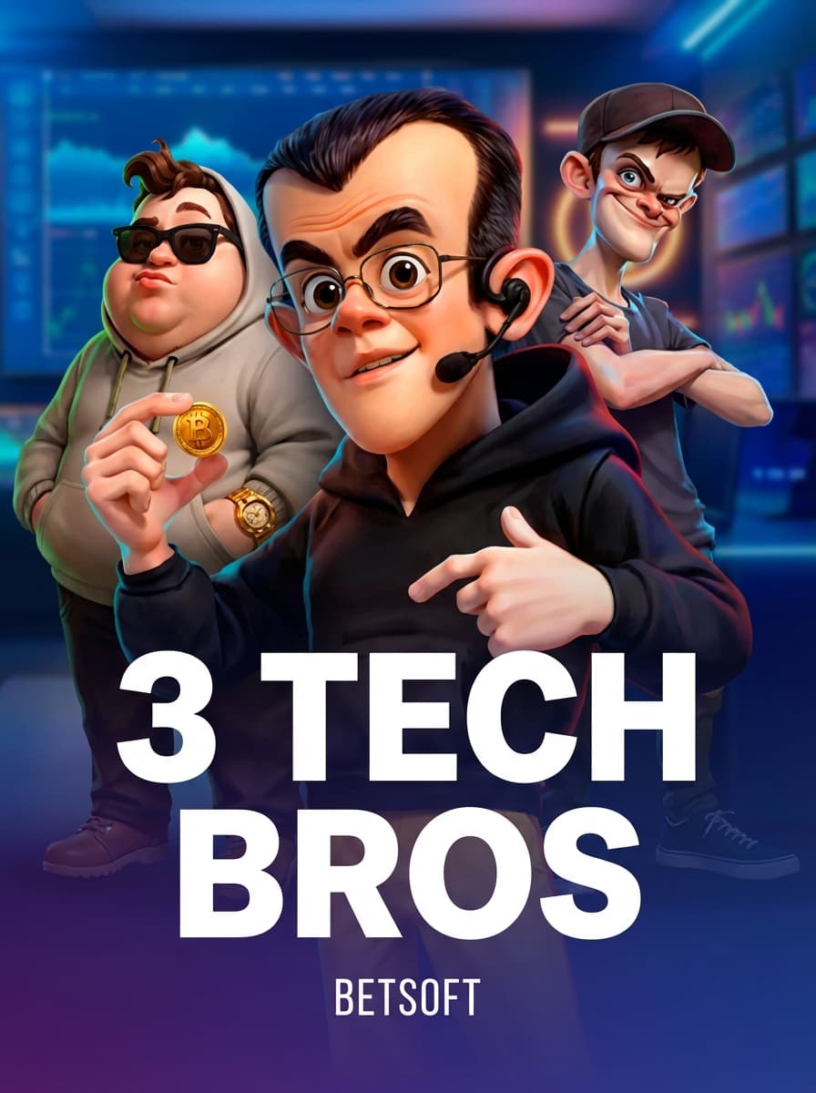 3 Tech Bros by Betsoft - Play at Acebet