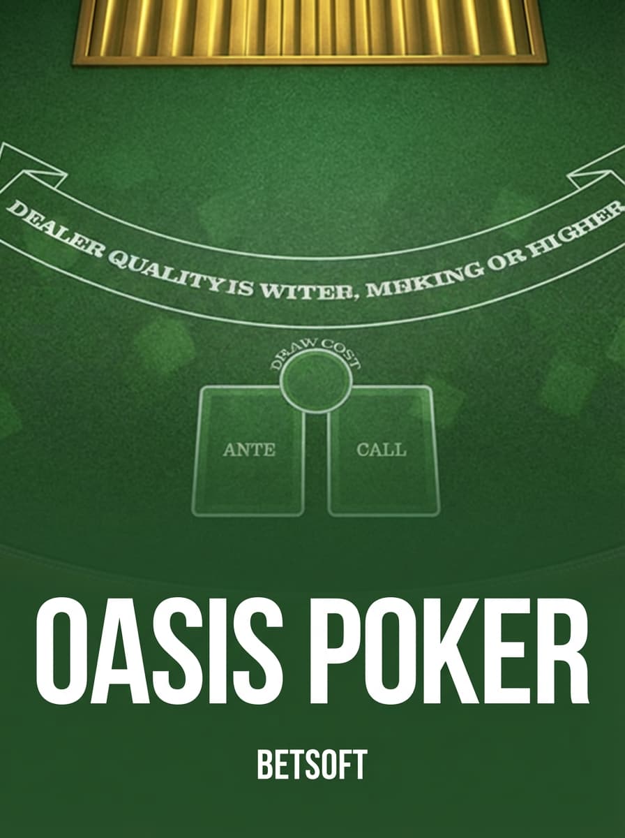 Oasis Poker by Betsoft - Play at Acebet