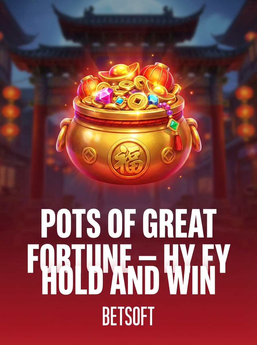 Pots of Great Fortune – Hold and Win by Betsoft - Play at Acebet
