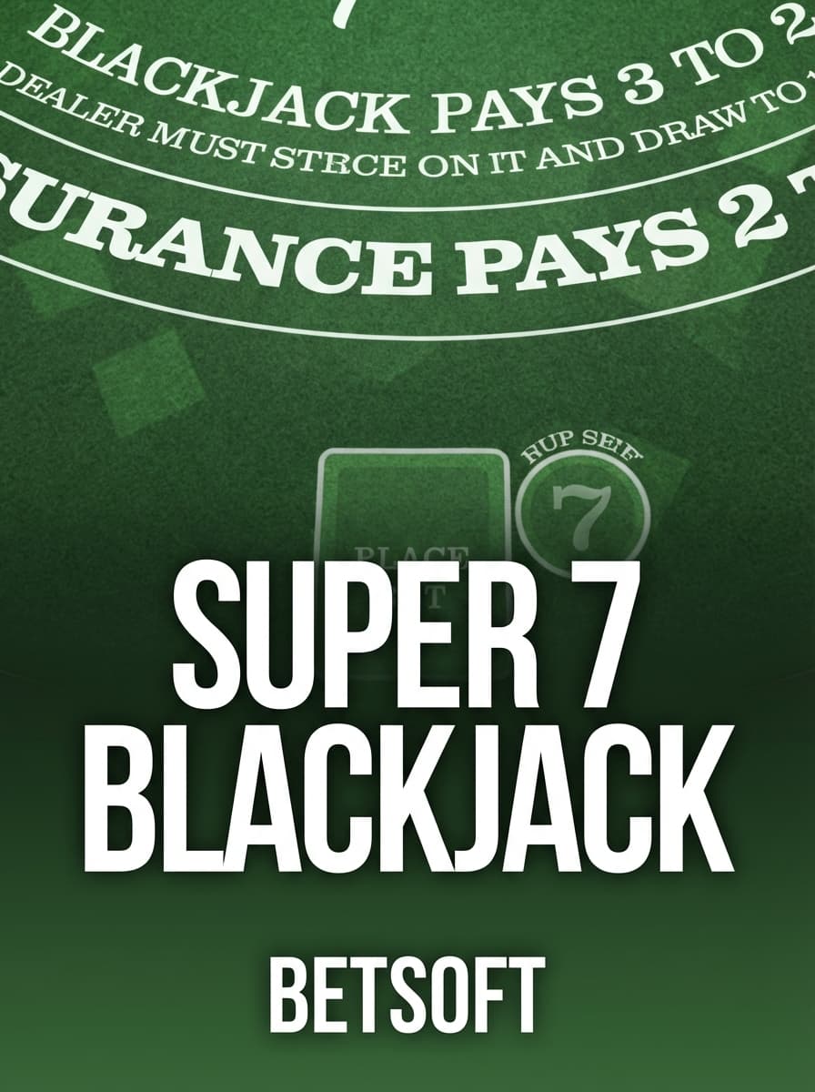 Super 7 Blackjack by Betsoft - Play at Acebet