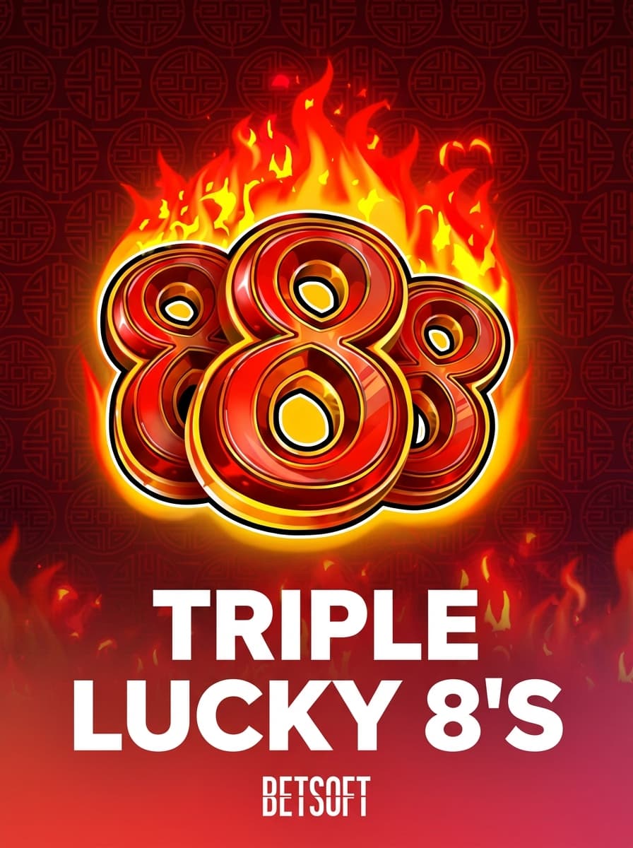 Triple Lucky 8's by Betsoft - Play at Acebet