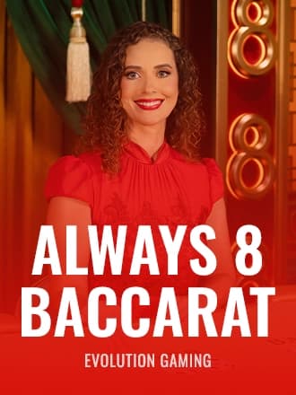 Always 8 Baccarat by Evolution Gaming - Play at Acebet