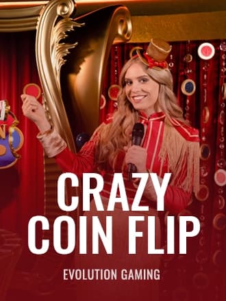 Crazy Coin Flip by Evolution Gaming - Play at Acebet