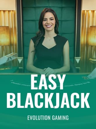 Easy Blackjack by Evolution Gaming - Play at Acebet