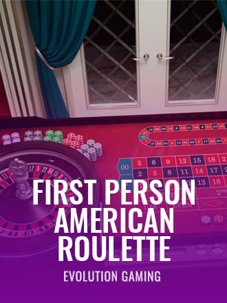 First Person American Roulette by Evolution Gaming - Play at Acebet