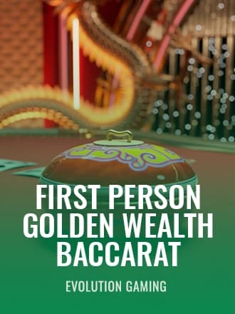 First Person Golden Wealth Baccarat by Evolution Gaming - Play at Acebet