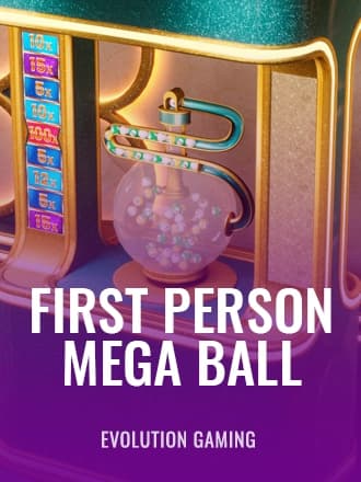 First Person Mega Ball by Evolution Gaming - Play at Acebet
