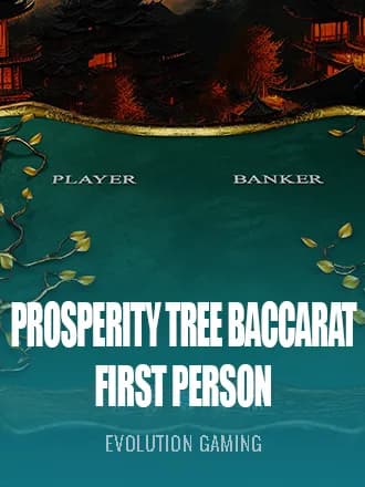 First Person Prosperity Tree Baccarat by Evolution Gaming - Play at Acebet
