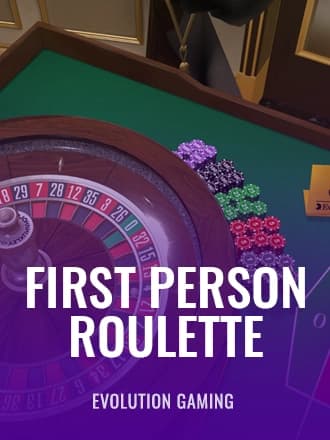 First Person Roulette by Evolution Gaming - Play at Acebet