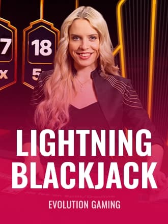 Lightning Blackjack by Evolution Gaming - Play at Acebet