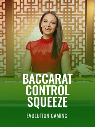 Baccarat Control Squeeze by Evolution Gaming - Play at Acebet
