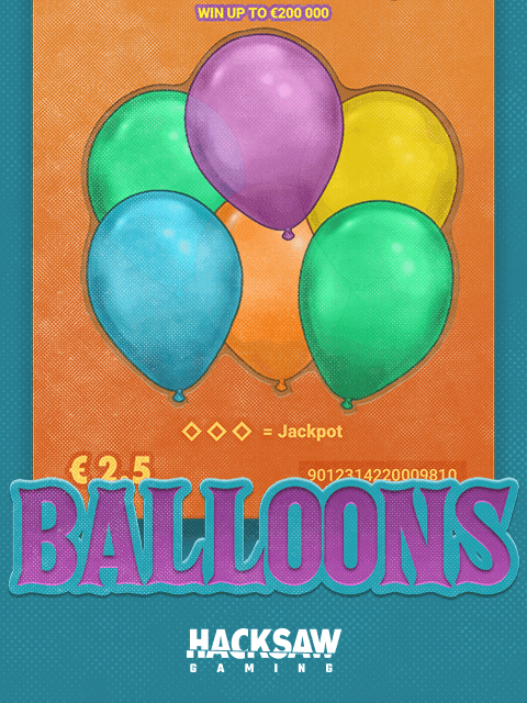 Balloons by Hacksaw Gaming - Play at Acebet