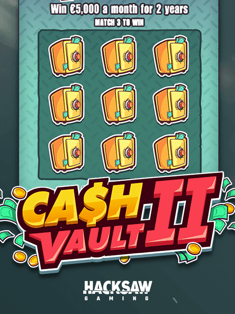 Cash Vault II by Hacksaw Gaming - Play at Acebet