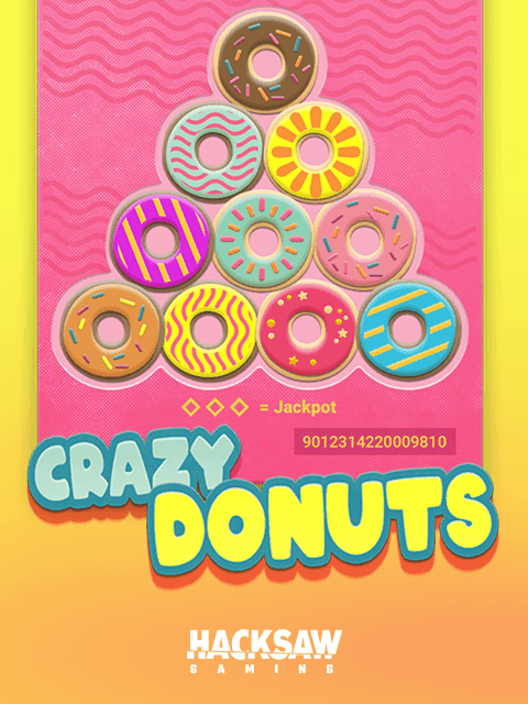 Crazy Donuts by Hacksaw Gaming - Play at Acebet