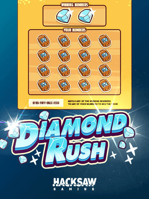 Diamond Rush by Hacksaw Gaming - Play at Acebet