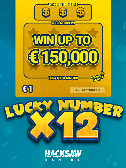 Lucky Numbers x12 by Hacksaw Gaming - Play at Acebet