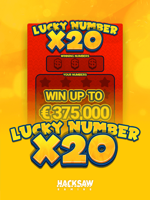 Lucky Numbers x20 by Hacksaw Gaming - Play at Acebet
