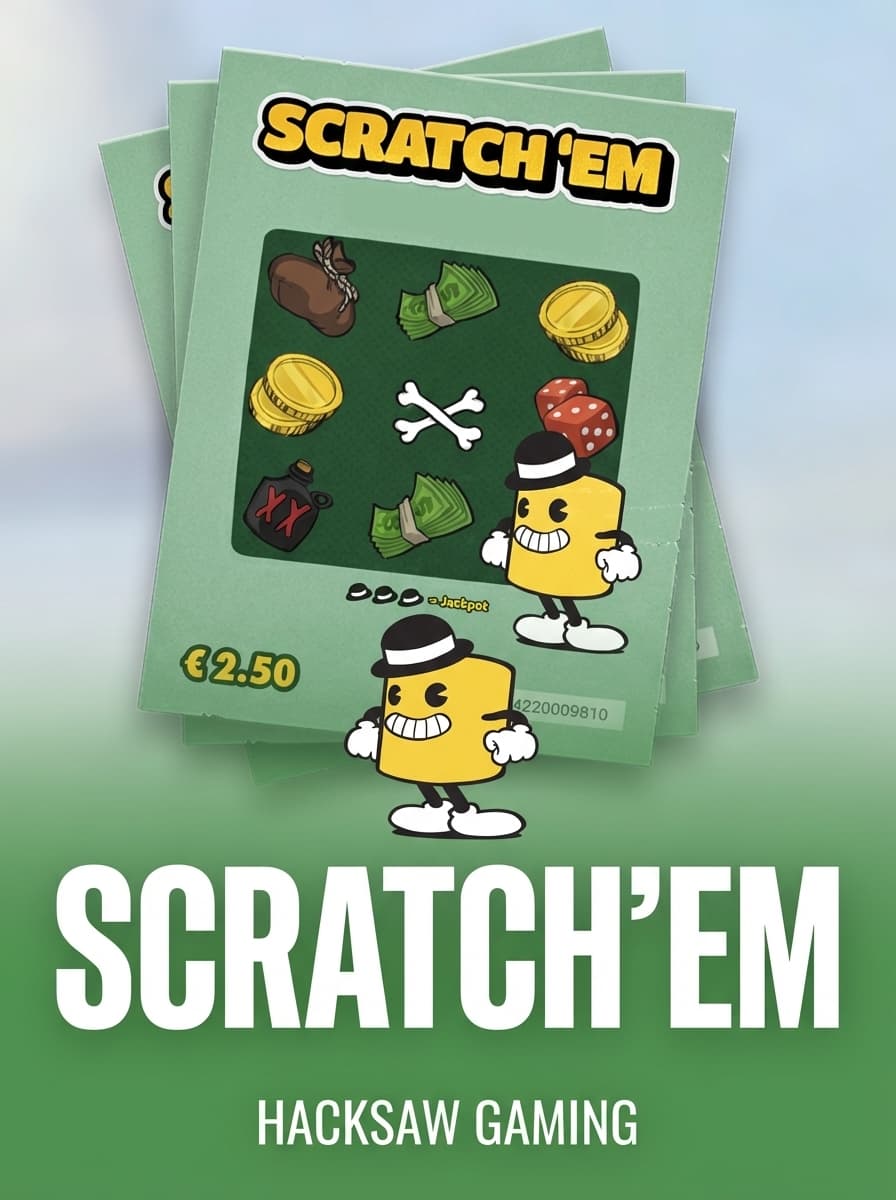 Scratch'em by Hacksaw Gaming - Play at Acebet