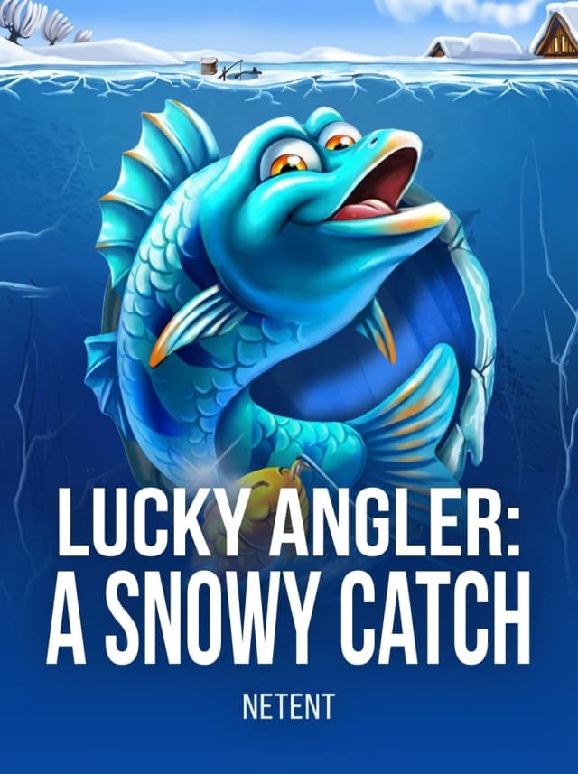 Lucky Angler: A Snowy Catch