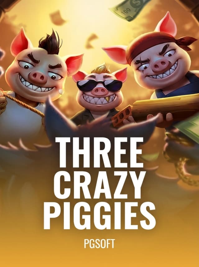 Three Crazy Piggies