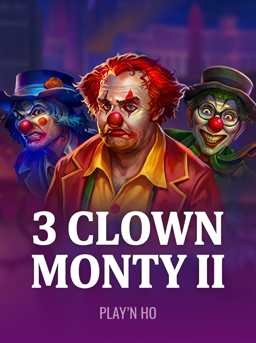 3 CLOWN MONTY II by Play'n Go - Play at Acebet