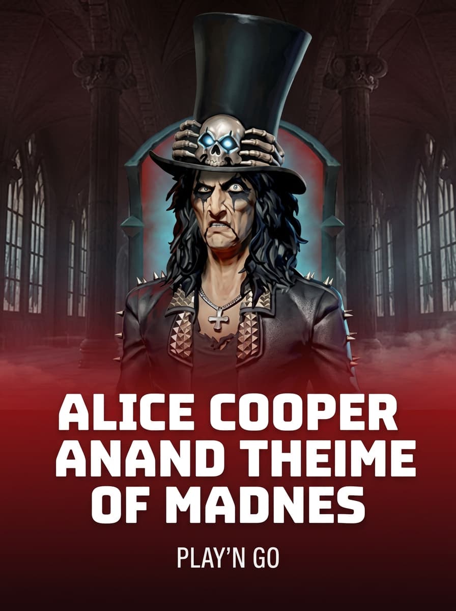 Alice Cooper and the Tome of Madness by Play'n Go - Play at Acebet