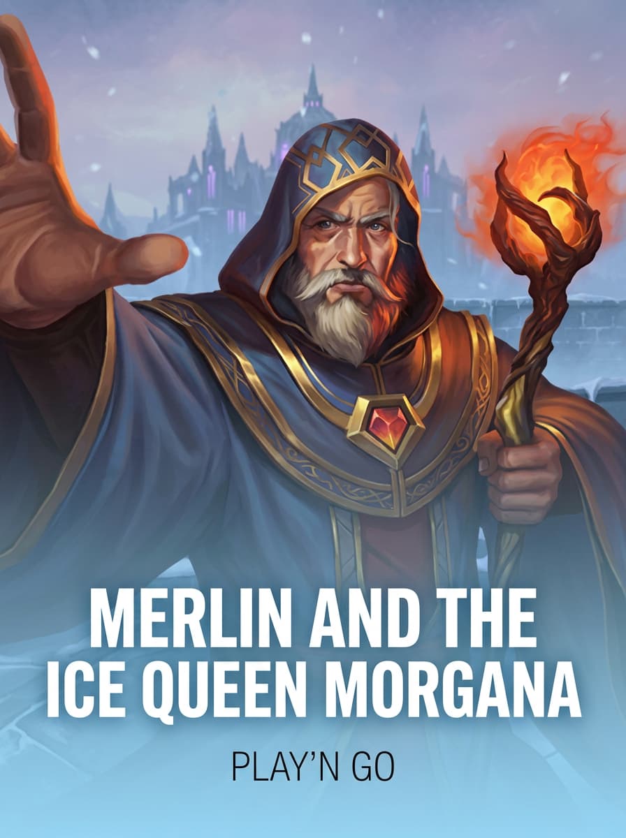 Merlin and Ice Queen Morgana by Play'n Go - Play at Acebet
