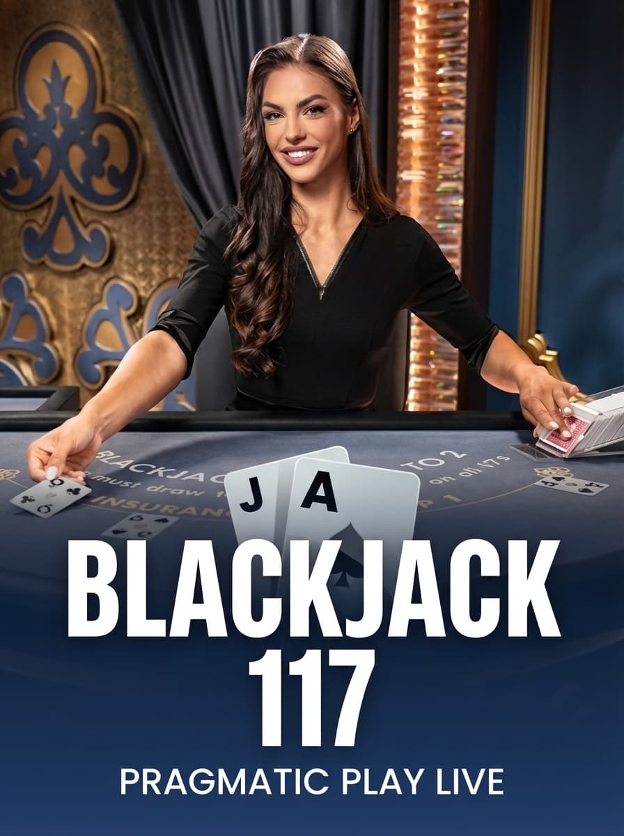 Blackjack 117 by Pragmatic Play Live - Play at Acebet