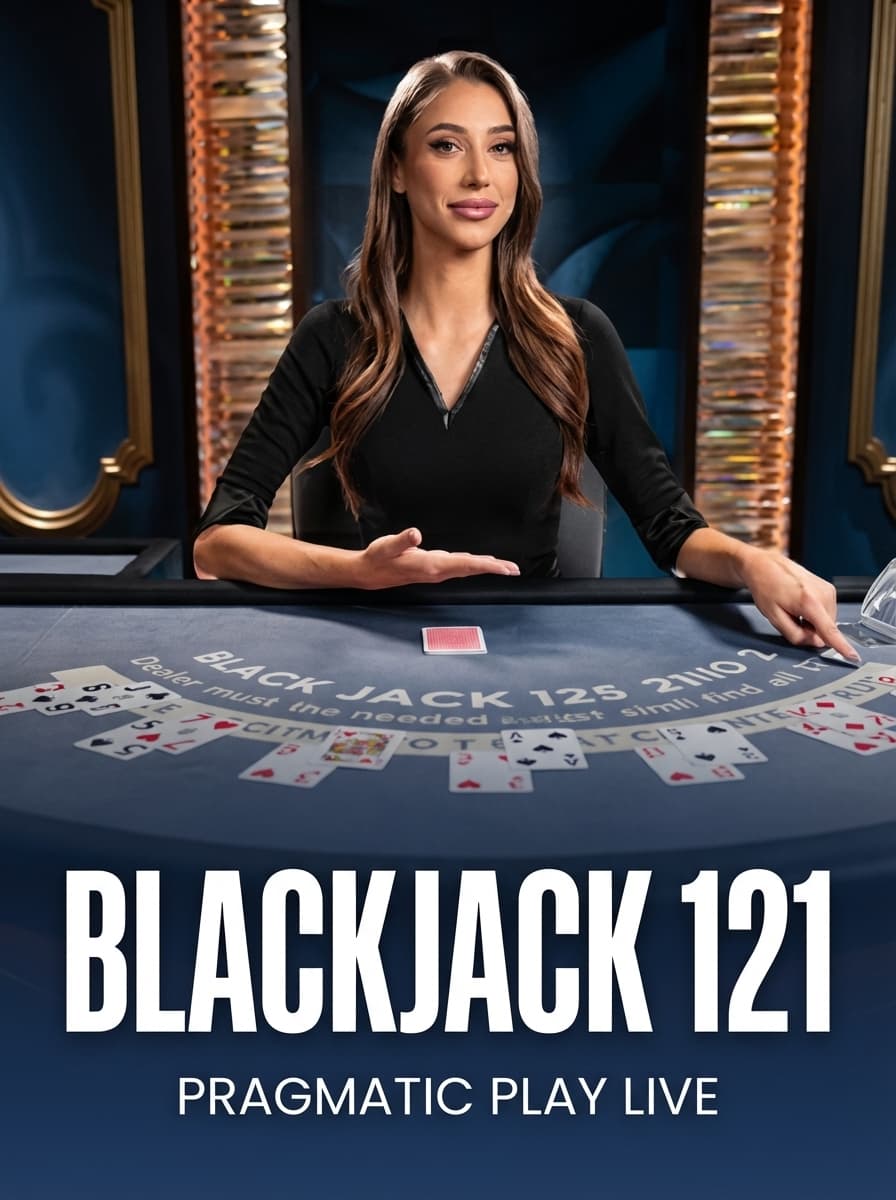 Blackjack 121 by Pragmatic Play Live - Play at Acebet