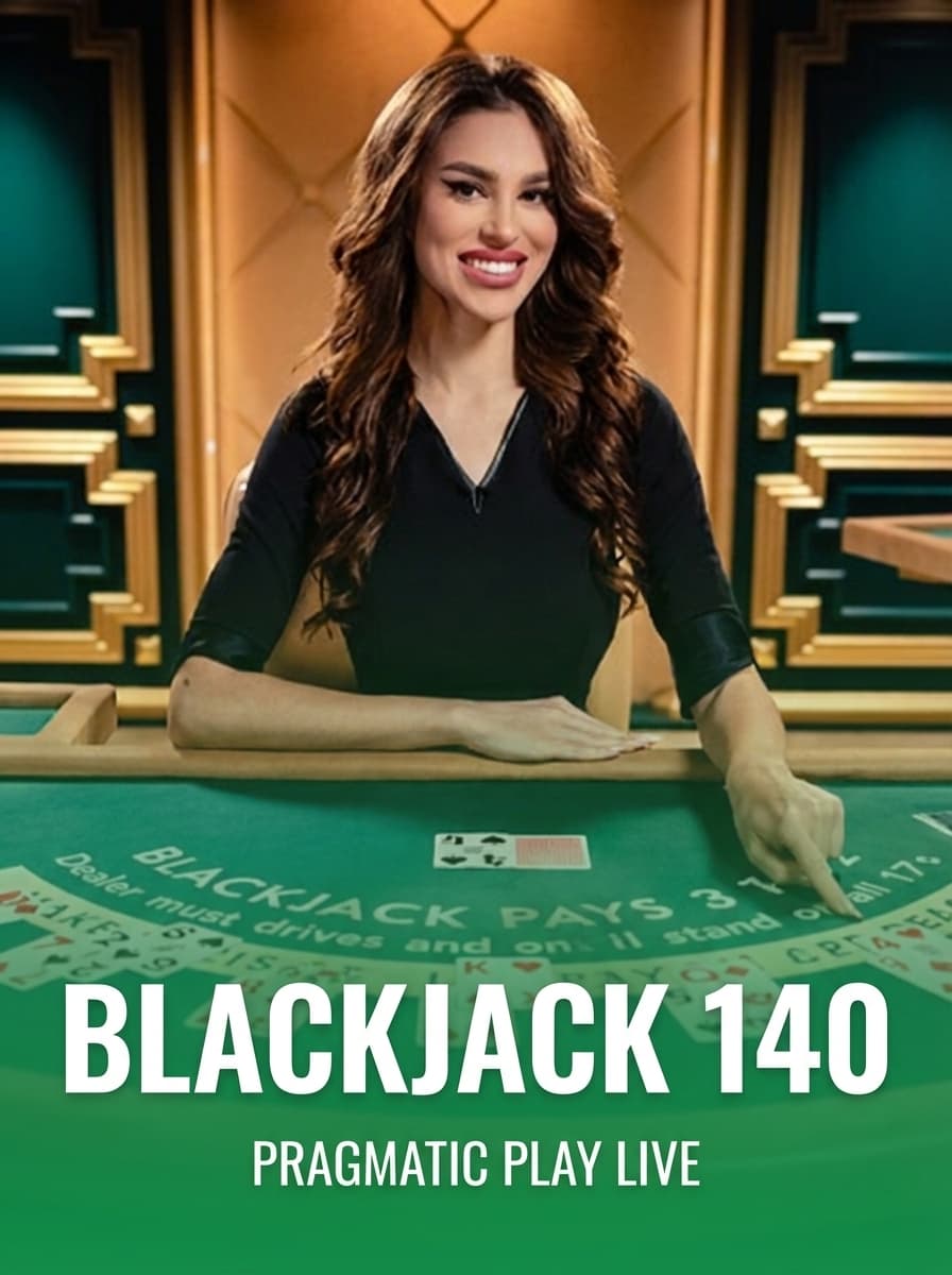 Blackjack 140 by Pragmatic Play Live - Play at Acebet