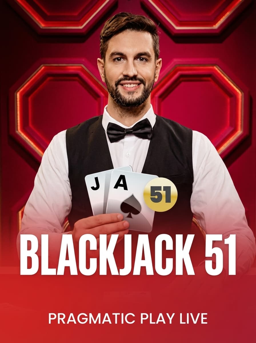 Blackjack 51 by Pragmatic Play Live - Play at Acebet