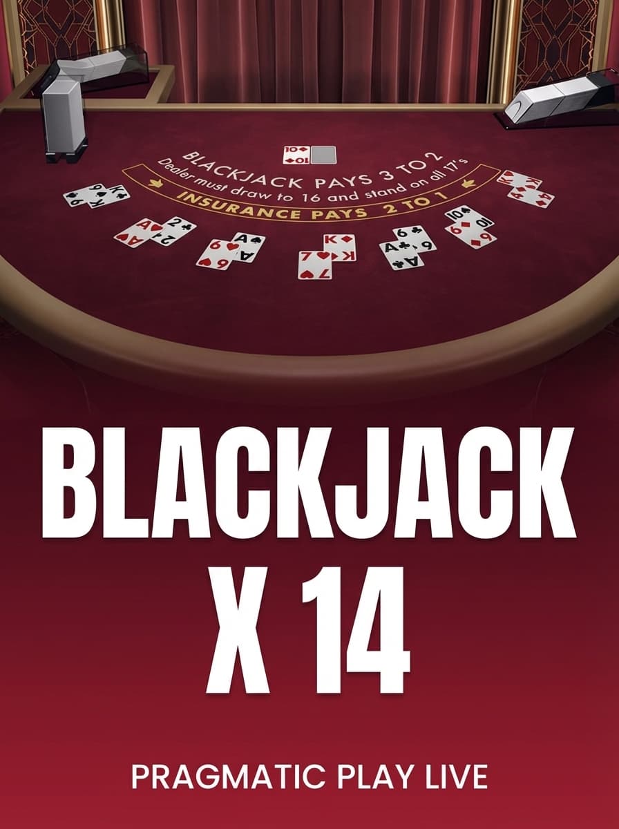 Blackjack X 14 by Pragmatic Play Live - Play at Acebet