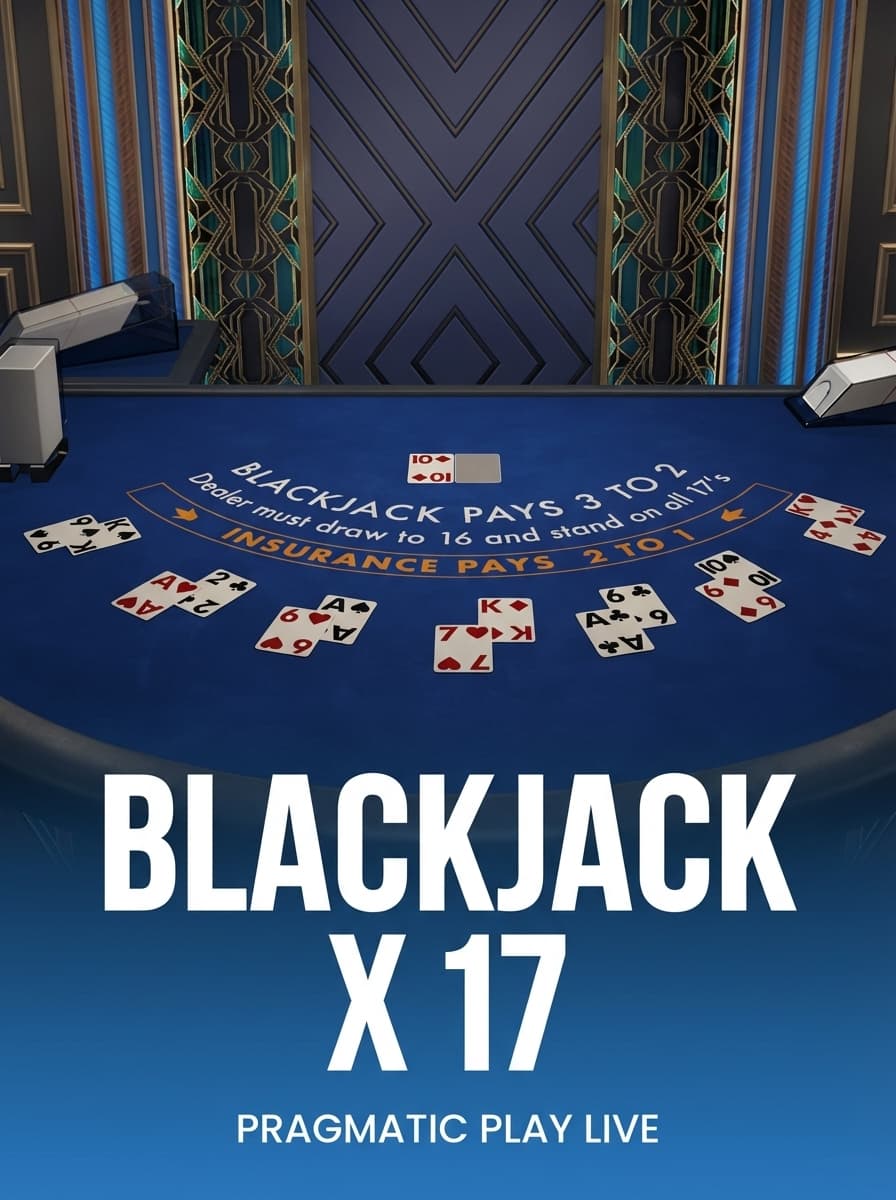 Blackjack X 17 by Pragmatic Play Live - Play at Acebet