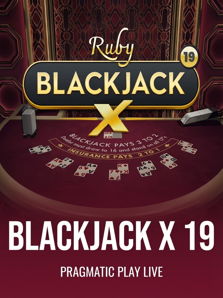 Blackjack X 19 by Pragmatic Play Live - Play at Acebet