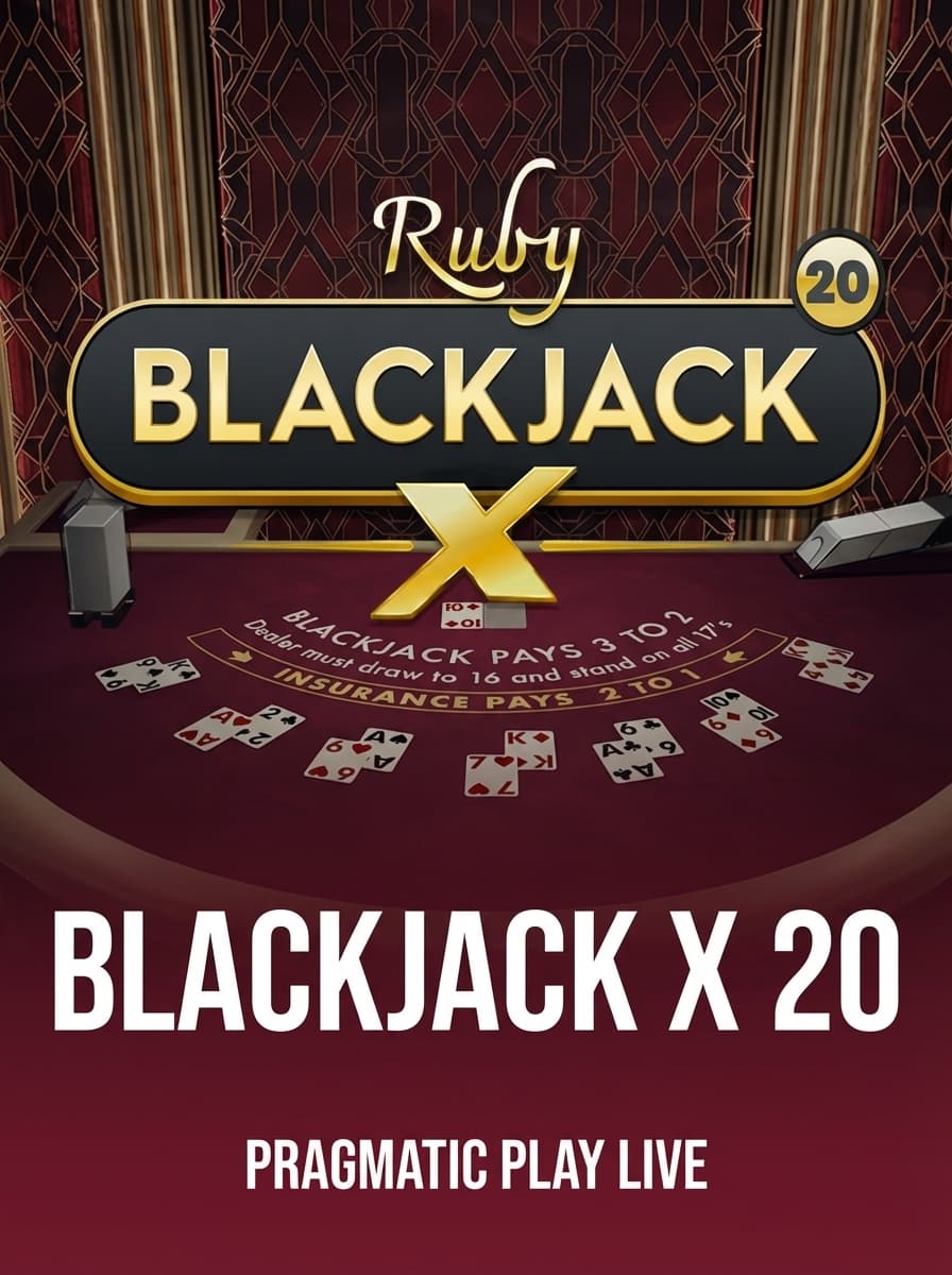 Blackjack X 20 by Pragmatic Play Live - Play at Acebet