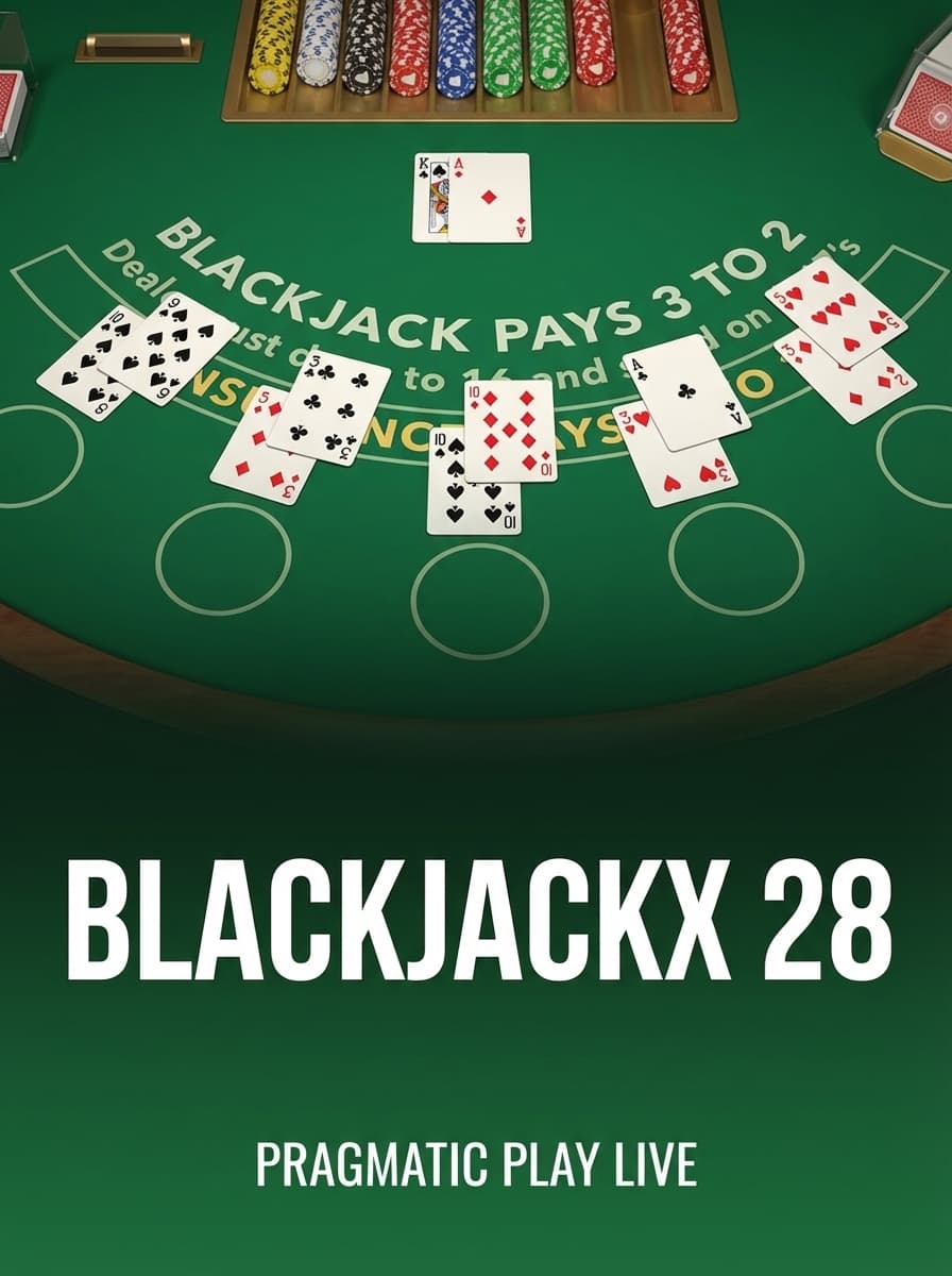 BlackjackX 28 by Pragmatic Play Live - Play at Acebet