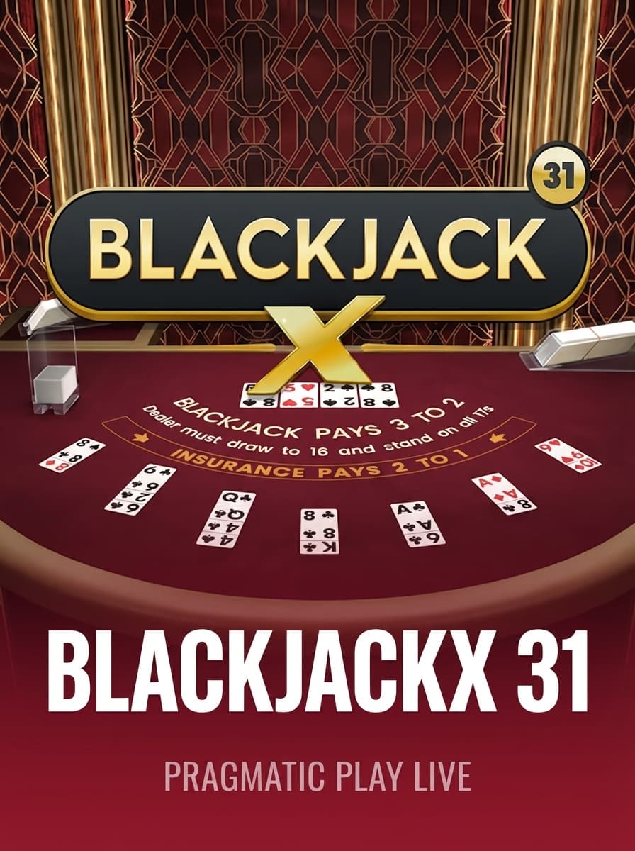 BlackjackX 31 by Pragmatic Play Live - Play at Acebet