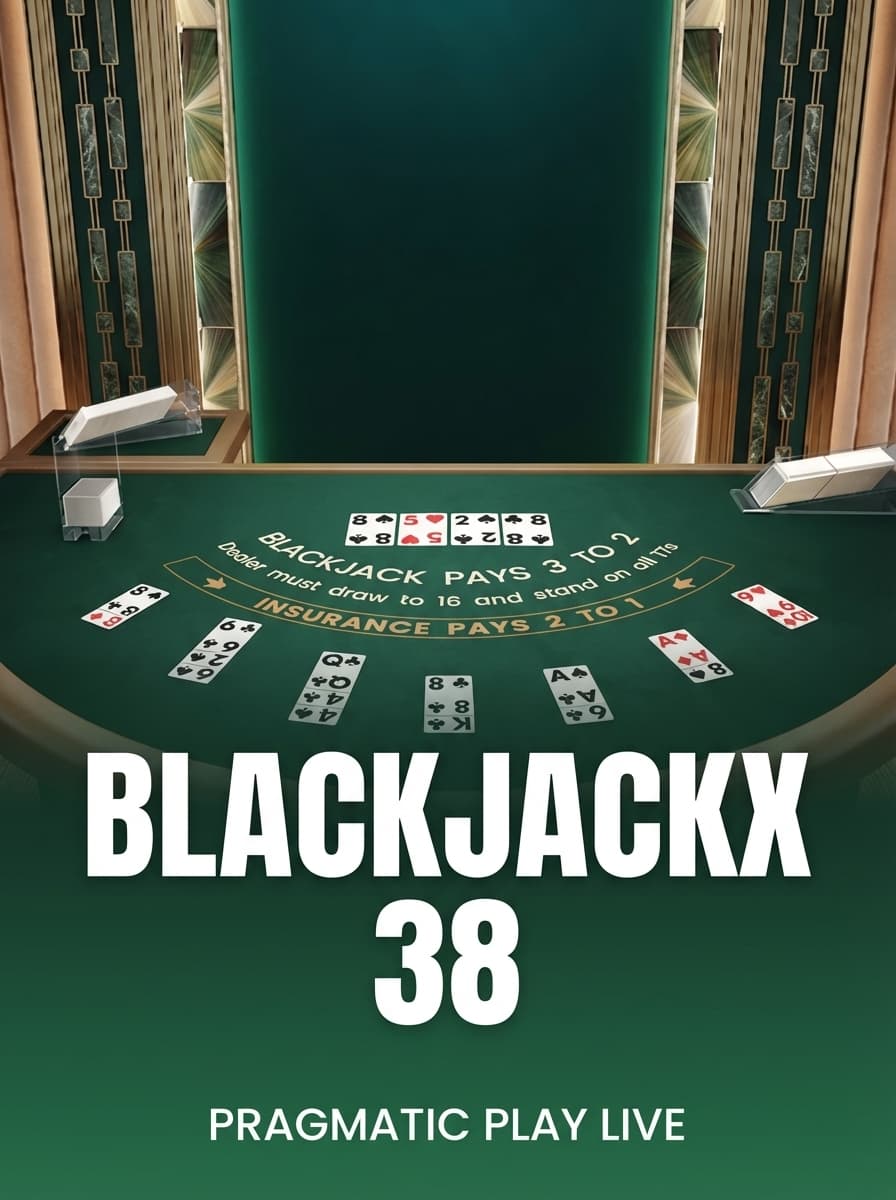 BlackjackX 38 by Pragmatic Play Live - Play at Acebet