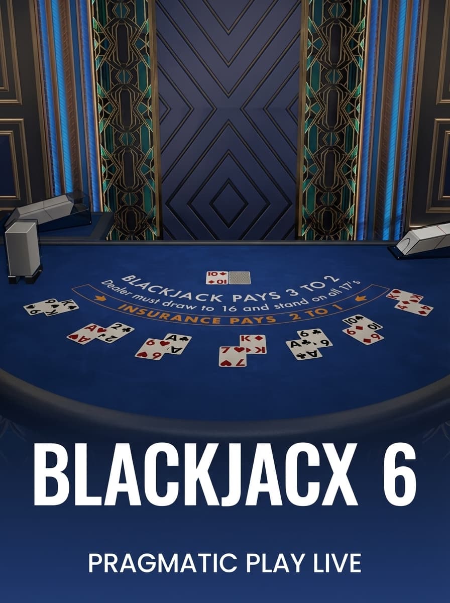 BlackjackX 6 by Pragmatic Play Live - Play at Acebet