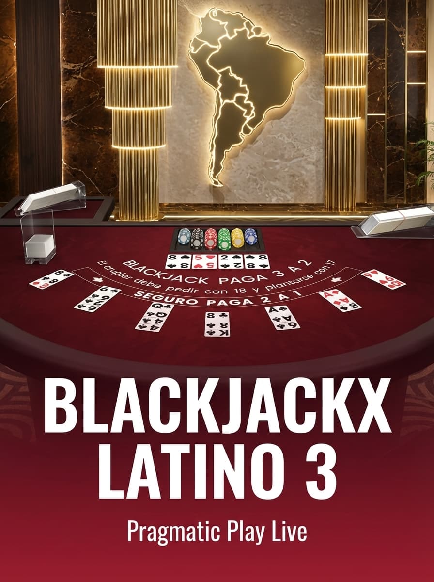 BlackjackX Latino 3 by Pragmatic Play Live - Play at Acebet