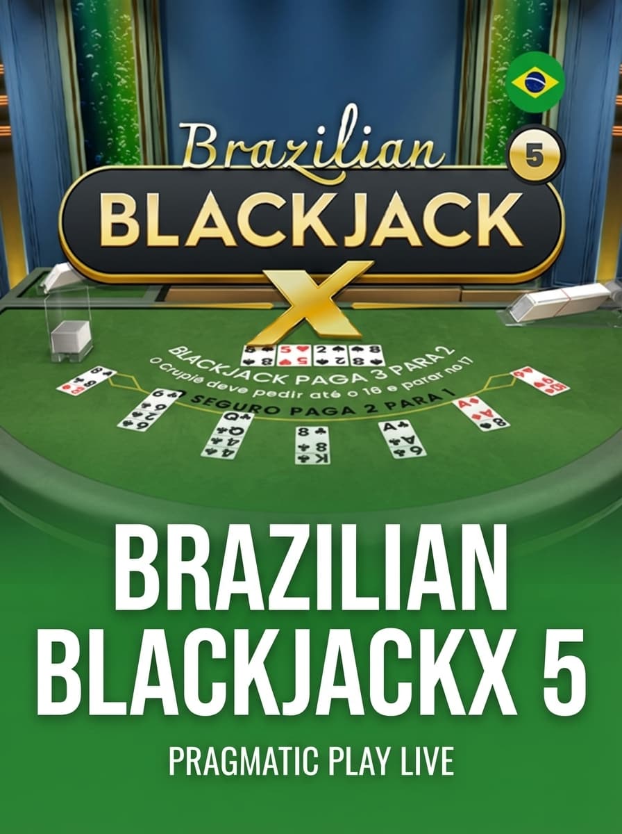 Brazilian BlackjackX 5 by Pragmatic Play Live - Play at Acebet