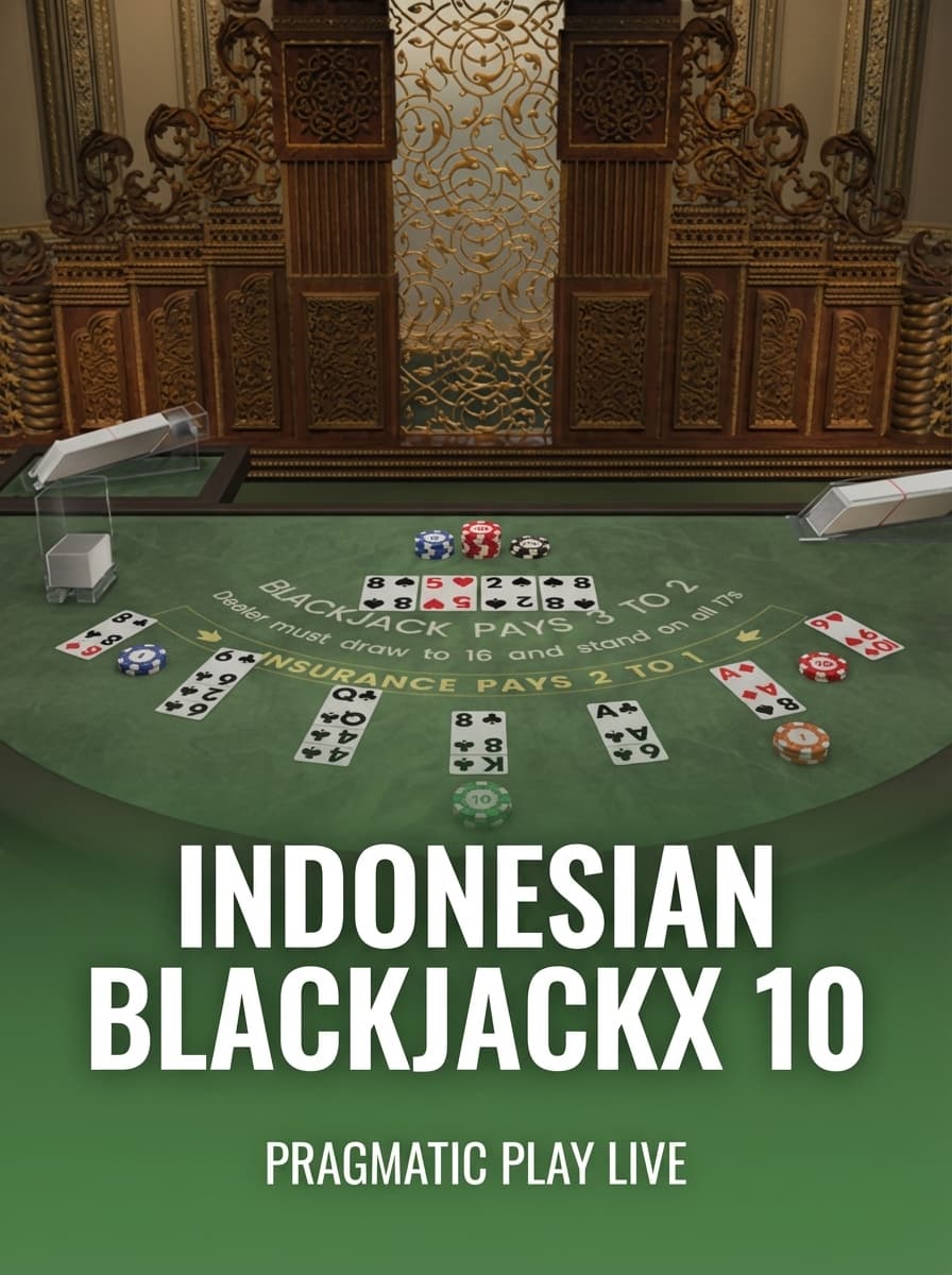 Indonesian BlackjackX 10 by Pragmatic Play Live - Play at Acebet