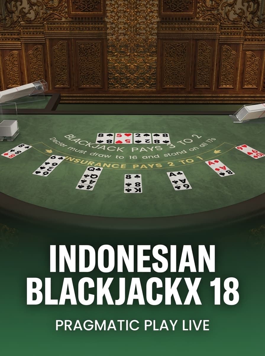 Indonesian BlackjackX 18 by Pragmatic Play Live - Play at Acebet