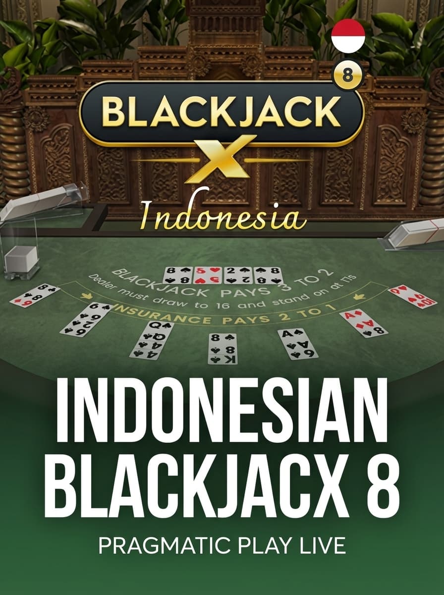 Indonesian BlackjackX 8 by Pragmatic Play Live - Play at Acebet