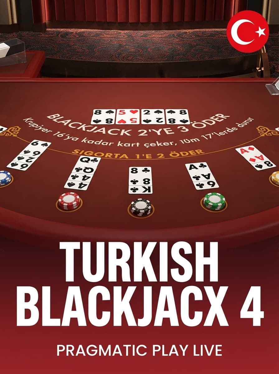 Turkish BlackjackX 4 by Pragmatic Play Live - Play at Acebet